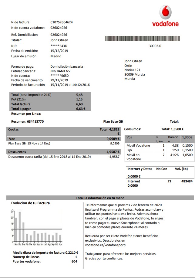  Minol USA business utility bill 